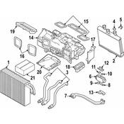 BMW Gasket Set - Genuine BMW 64116918893