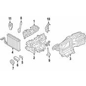 BMW Distributor Housing Air Conditioner - Genuine BMW 64119241194