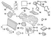 BMW Control Unit Air Conditioning Sys. - Genuine BMW 64119311851