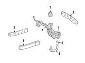 Mercedes Trailer Hitch Ball - Genuine Mercedes 1643100256