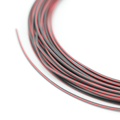 BMW Cable Black-Red (1.5MM x 25 Meter) - Genuine BMW 61121391697