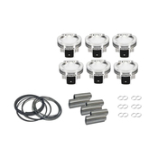 BMW S54 Piston Set - JE Pistons 297118
