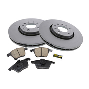 Saab Disc Brake Kit - Akebono 24435132KT