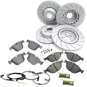 BMW Brake Kit - Zimmermann/Textar 34112283801KTFR