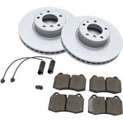 BMW Brake Kit - Zimmermann/Jurid 34116756087KT1