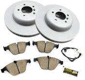 BMW Brake Kit - Zimmermann/Akebono 34116763824KTF2