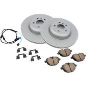 BMW Brake Kit - Bosch QuietCast 34208853554KTR1