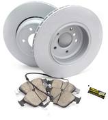 BMW Brake Kit - Zimmermann/Akebono 34216763827KTR2