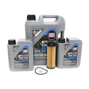 BMW 0W20 Oil Change Kit - Liqui Moly KIT-11427826799KT2