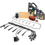 BMW Complete Tune Up and Filters Kit with Oil - E28TUNEKIT4-Full