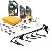 BMW Complete Tune Up and Filters Kit with Oil (E28 M5) - E28TUNEKIT7-Full