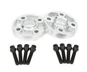 BMW 25mm Lightweight Wheel Spacer and Extended Lug Bolt Kit - Set of 2 - Motorsport Hardware 4100-57-25L-TL