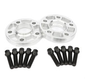 BMW 20mm Lightweight Wheel Spacer and Extended Lug Bolt Kit - Set of 2 - Motorsport Hardware 5112-66-20L-TL