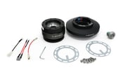 BMW Steering Wheel Hub Adapter and SFI 42.1 Quick Release Kit (Black) - NRG SRKE36HKT