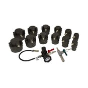 14 Piece Turbo Air System Test Kit with Smoke Adapter - Lisle 69910
