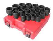 3/4 Drive 17 Piece Metric - Sunex 4684
