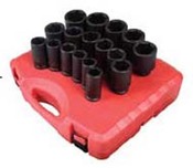 3/4 Drive 17 Piece Metric - Sunex 4686